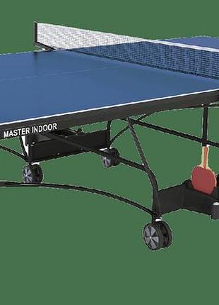 Тенісний стіл garlando master indoor blue (c-373i)