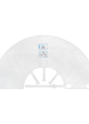Воротничок из пластика collar для собак и котов, размер м (а:38-44см, в:20см)