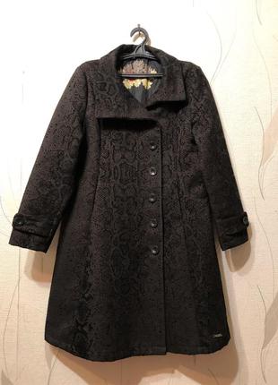Женское шикарное демисезонное пальто desigual4 фото