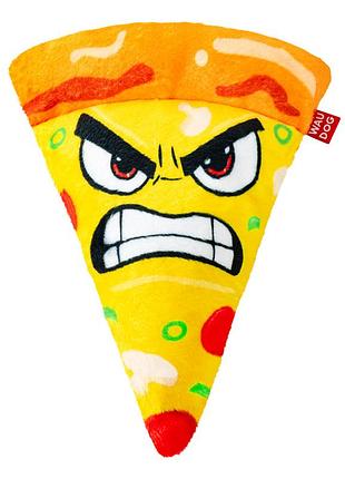 Игрушка для собак waudog fun plush пицца, плюш, ш 16 см, дл 22,5 см