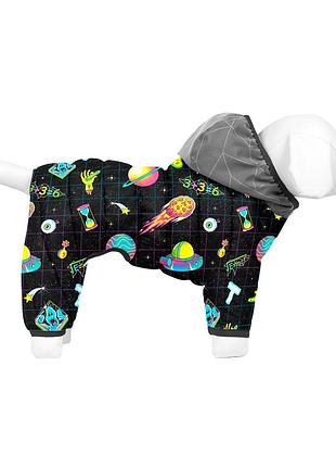 Комбинезон для собак waudog clothes рисунок "рик и морти 2" l50, в 70-74 см, с 47-50 см