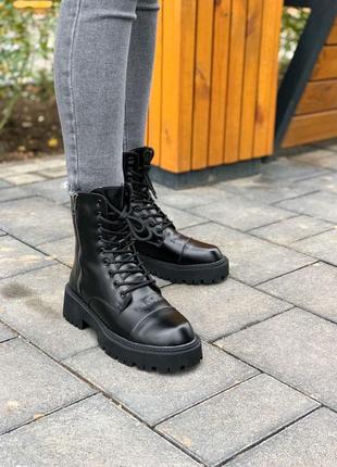 Шикарные женские зимние ботинки топ качество dr. martens ❄️🎁