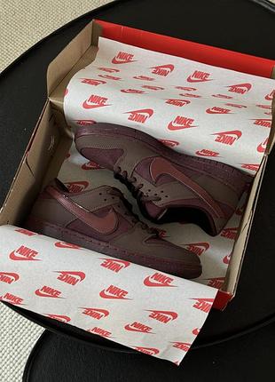 Nike sb dunk low premium bordo 2