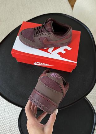 Nike sb dunk low premium bordo 5