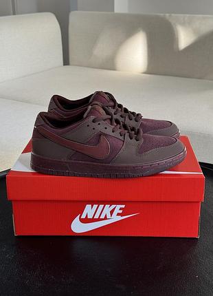 Nike sb dunk low premium bordo 3
