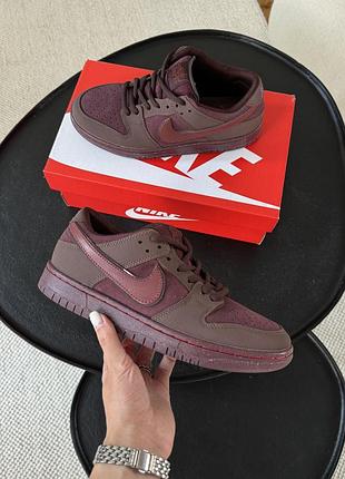 Nike sb dunk low premium bordo 4
