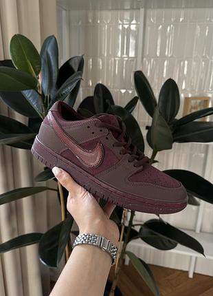 Nike sb dunk low premium bordo 6