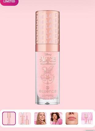 Essence disney alice in wonderland plumping high-shine lipgloss
блиск для губ з ефектом збільшення