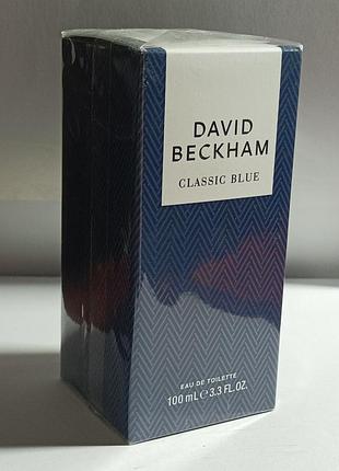 David beckham classic blue edt 100 ml оригинал.