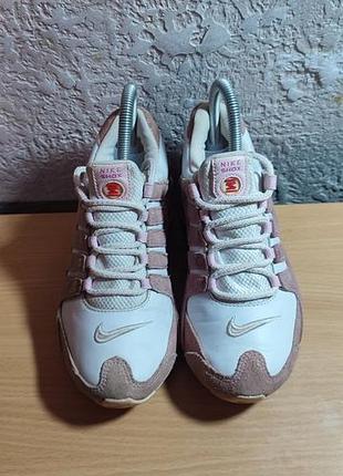 Винтажные женские кроссовки nike shox