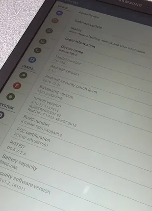 Планшет samsung galaxy tab e sm-t561 3