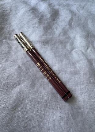 Олівець для губ milani color statement lipliner 12 bordeaux