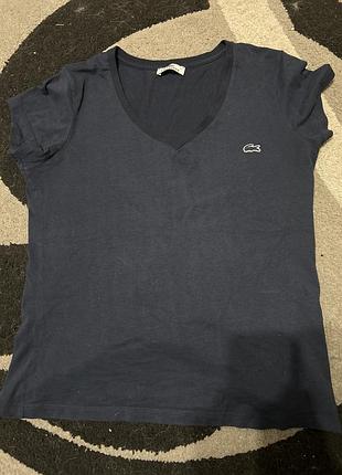 Футболка lacoste розміру l стан дуже хороший без дефектів дірок