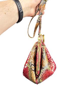 Сумка umberto firenze python, шкіра пітона 6