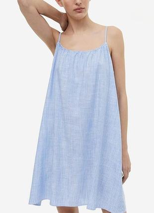 Сарафан из вискозы и льна h&amp;m размер с.
