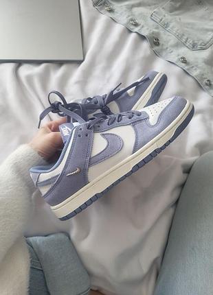 Кроссовки nike sb dunk low blue