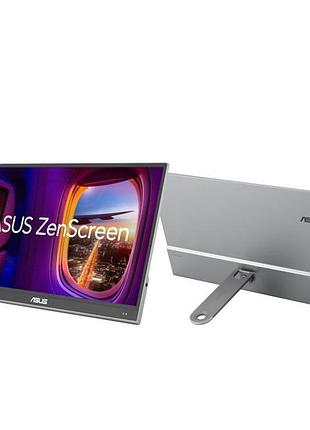 Монітор портативний asus 15.6" zenscreen mq16ahe mhdmi, usb-c, oled, 1ms, dci-p3 100%, hdr10, cover