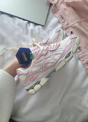 Кросівки asics gel-nyc pink