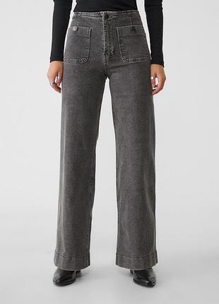 Широкі джинси stradivarius xxs