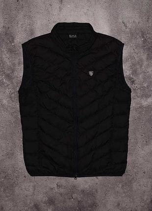 Ea7 emporio armani down vest gilet (чоловіча преміальна пухова жилетка жилєт армані )