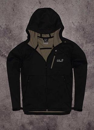 Jack wolfskin stormlock softshell (чоловіча куртка кофта софтшел джек вольфскін )