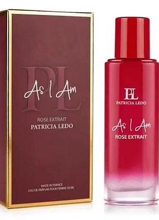 Парфюмированная вода patricia ledo выполнена во франции as i am rose, 50 мл