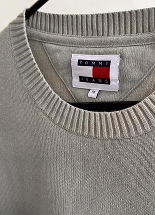 Стильний унісекс джемпер tommy jeans у пастельному відтінку