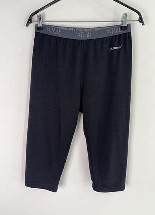 Rab women’s power stretch polartec lite 3/4 pants m size