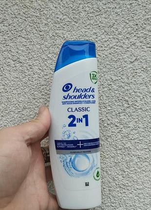Шампунь проти лупи head & shoulders classic 2в1 250 мл – від лупи, для жирного волосся