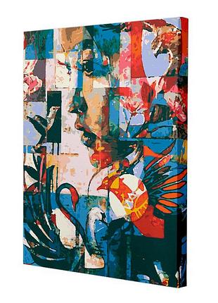 Картина за номерами riviera blanca пташиний розмай 40x50 см (rb-0012)