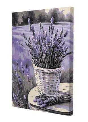 Картина за номерами riviera blanca лавандовий букет 28x40 см (rb-1207)