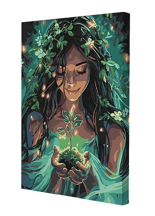 Картина за номерами riviera blanca лісова чарівниця 28x40 см (rb-1305)