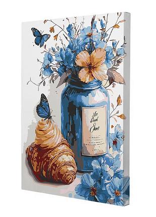 Картина за номерами riviera blanca блакитний настрій 28x40 см (rb-1307)