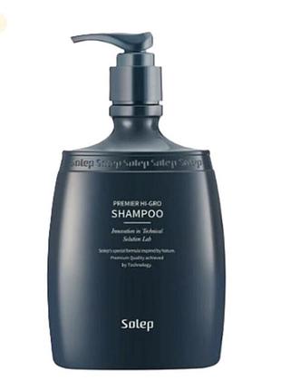 Solep шампунь проти випадіння волосся premier hi-gro shampoo, 300 ml
