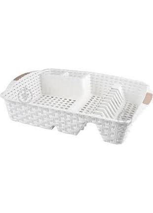 Violet house 0757 роттанг white сушка д/пос.48*37.5*9 см