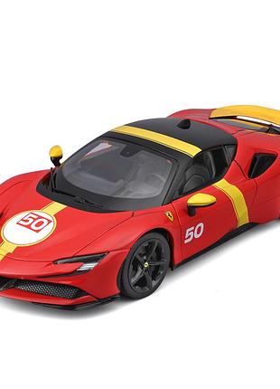 Автомодель серії "r&p" - ferrari sf90 stradale assetto fiorano (1:18)
