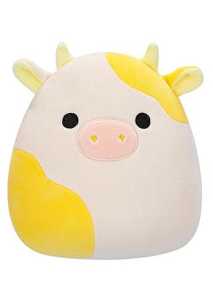 Мягкая игрушка squishmallows – коровка боди (19 cm)