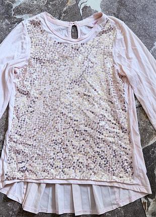 Блузка  туніка ted baker 8-9p w