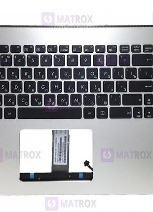 Передняя панель для asus x555m, x555, k555l серебристый
