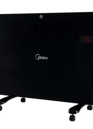 Электрический конвектор midea ndk15-15mr (закрыт.тип,стеклянной панелью, таймером, пультом ,ножками)