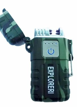 Електроімпульсна usb-запальничка explorer jl317