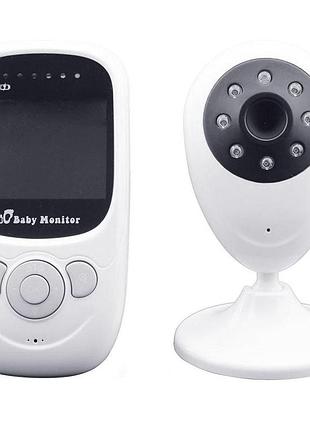 Бездротова видеоняня з датчиком температури baby monitor sp880