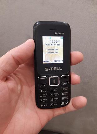 Кнопочний телефон s-tell s1-08 робочий #7253