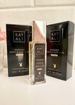 Kayali oudgasm vanilla oud | 36 intense унисекс - pheromone perfume 40ml