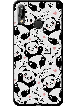 Чехол tpu на телефон huawei p20 lite панды "4318b-1410-58250"