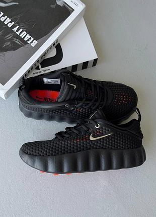Nike mind 002 black hyper crimson кроссовки