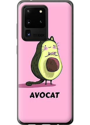 Чехол силиконовый на телефон samsung galaxy s20 ultra avocat "4270u-1831-58250"