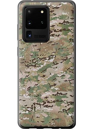 Чехол силиконовый на телефон samsung galaxy s20 ultra камуфляж v5 "1201u-1831-58250"