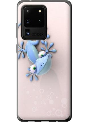 Чехол силиконовый на телефон samsung galaxy s20 ultra геккончик "1094u-1831-58250"