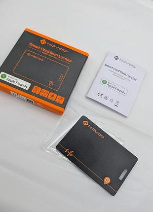 Novoo smart tag трекер в кошелек 2